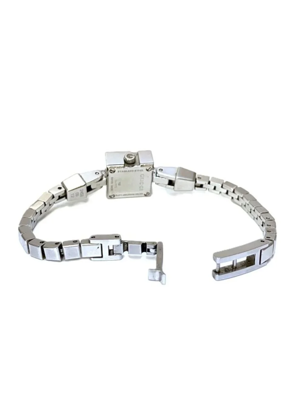 Gucci Mini Watch Gross SS Silver Dial